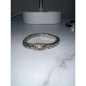 Scott Kay Sterling Silver Braided Bracelet with Secure Clasp